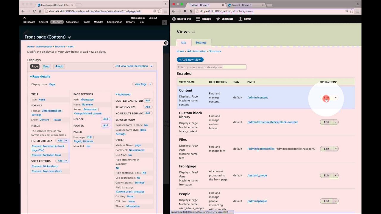 26. How responsive tables work in Views in Drupal 8