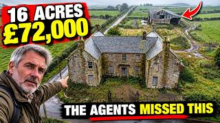 16-Acre Abandoned British Farm: Guide Price of £72,000... The Agents Missed Some