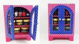 Amazing Almirah jewellery organizer - Waste Material Life HAcks! Easy DIY Organizer