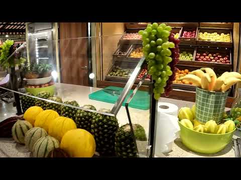 Full breakfast buffet Market Restaurant (4K) | AIDA Nova 10-2022 | FreuZeitPark