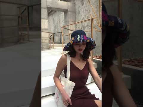 Double sided irregular Pattern Bucket Hat Women Summer Cotton Breathable Leisure Bob Caps