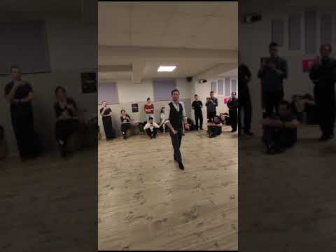 amazing tango man's technique class with Facundo Piñero