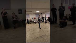 amazing tango man's technique class with Facundo Piñero