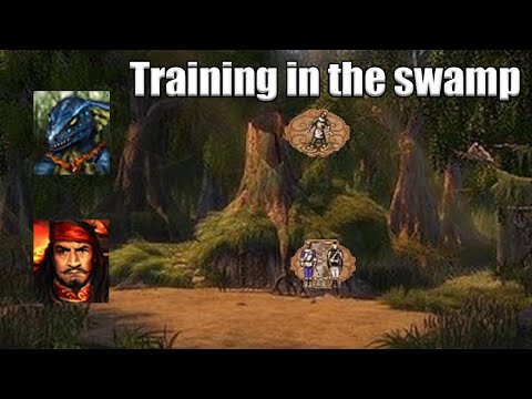 Jebus Outcast Duel K version. Swamp is the best terrain! Change my mind! Heroes 3 HoTA
