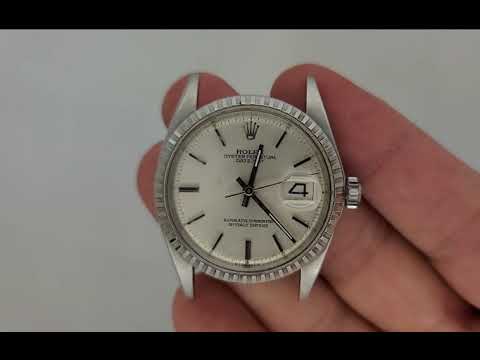 1973 Rolex Datejust 1603 Silver Dial non quickset