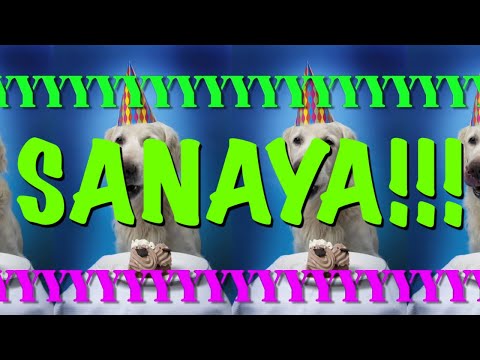 HAPPY BIRTHDAY SANAYA! - EPIC Happy Birthday Song