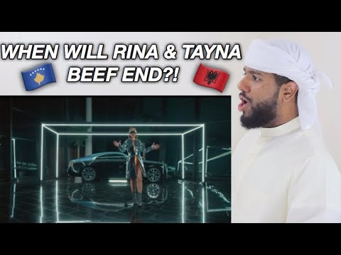 ARAB REACTION TO ALBANIAN RAP BY RINA - ILEGAL **TAYNA DISS**