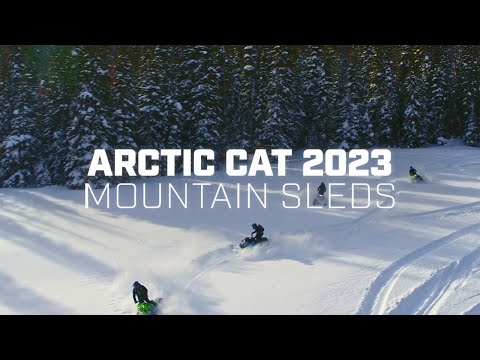 Conquer the Backcountry: Arctic Cat 2023 Mountain Sleds
