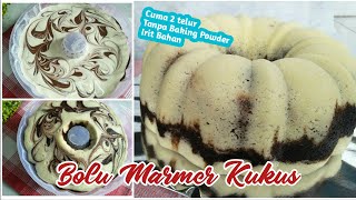 Download lagu Resep Bolu Marmer Kukus 2 Telur Tanpa Baking Powder mp3
