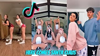 Here Comes Santa Claus Dance Challenge | TikTok Compilation