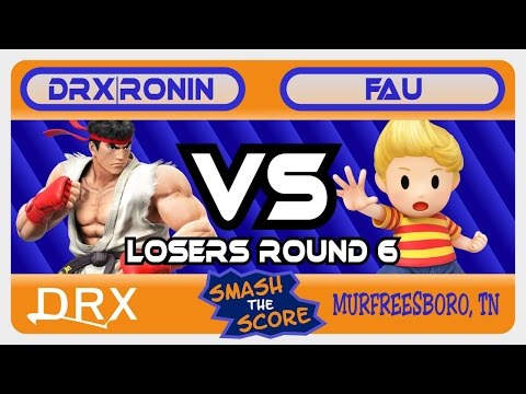 StS10 - DRX Ronin (Ryu) vs. Fau (Lucas) - LR6 - Smash 4 - Wii U