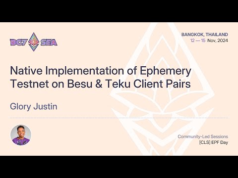Native Implementation of Ephemery Testnet on Besu & Teku Client Pairs preview
