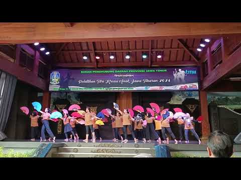 Tari Kluwung Emas - Pelatihan Tari Kreasi Anak Jawa Timuran 2024 - Anjungan Jawa Timur TMII
