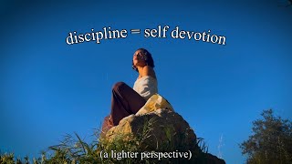 discipline is devotion, not punishment