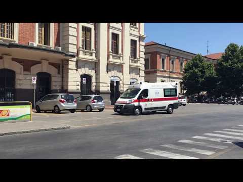 Croce Rossa Prato in sirena