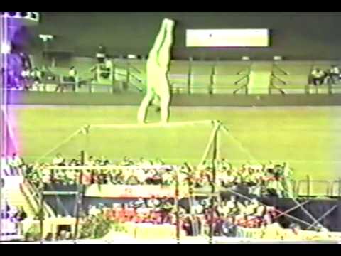 8th T HUN Monica Juhasznagy UB - 1985 World Gymnastics Championships 8.750