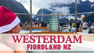 Milford Sound NZ On Board the Holland America Westerdam