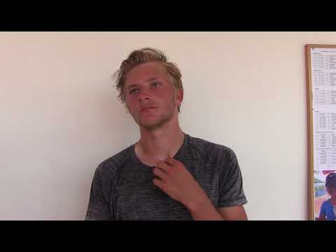 Dominik Reček po vítězství ve finále kvalifikace MOST OPEN 2018