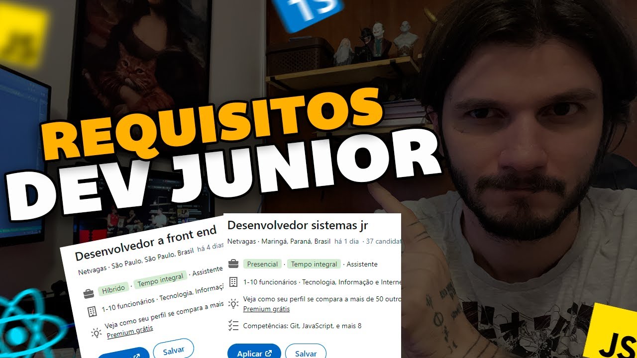 REQUISITOS PARA PROGRAMADOR JUNIOR | PRIMEIRA VAGA COMO DEV