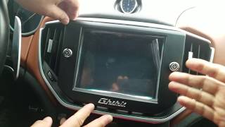 How to remove Maserati Ghibli radio 2016