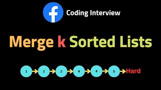 YouTube video 'Merge k Sorted Lists - LeetCode 23 - Coding Interview Questions'