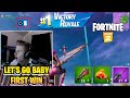 SYMFUHNY'S FIRST VICTORY ROYALE IN FORTNITE CHAPTER 2 SEASON 1