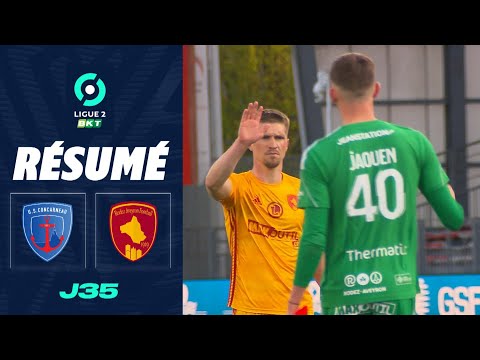 US Union Sportive Concarnoise 1-2 Rodez Aveyron Football