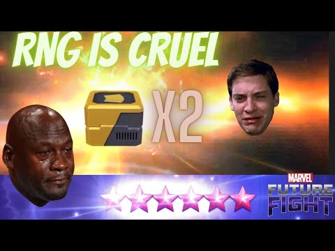 [MFF] Opening 2 Premium Card Chests and Craft Combining Cards - Marvel Future Fight #mff