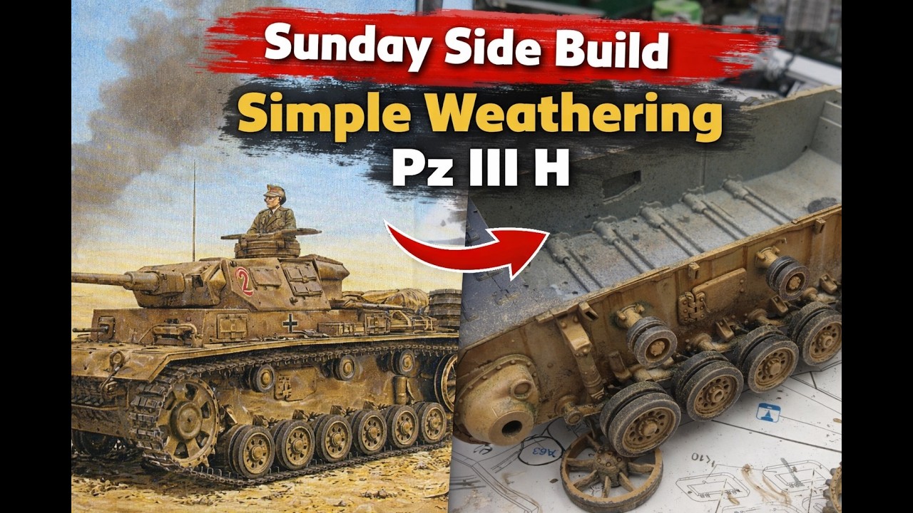 Easy Weathering Guide: Panzer III Ausf. H (DML Kit) Step-by-Step!