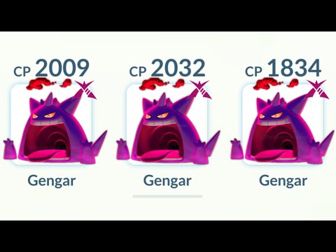Triple *GIGANTAMAX GENGAR* Team in Pokemon GO.