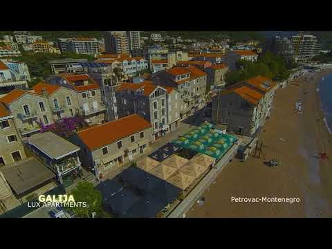 Apartmani Galija LUX Petrovac, privatni smeštaj u mestu Petrovac, Crna Gora - Video