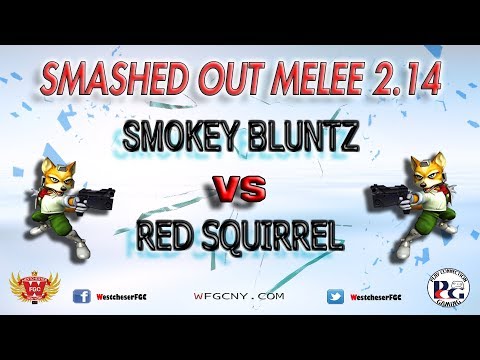 Smashed Out Melee V2.14 - Smokey Bluntz Vs. Red Squirrel - Winners Quarter Finals