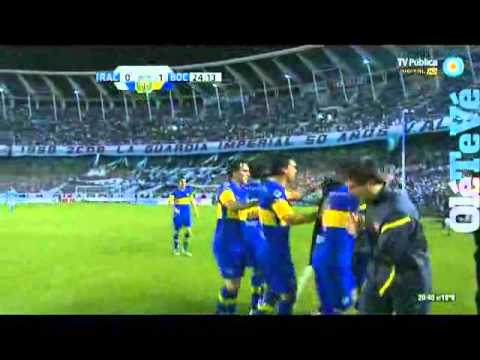 Gol de Viatri: Boca 1 vs Racing 0 - 20/05/2012