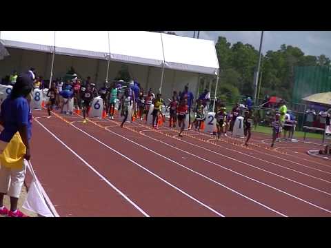 2014 AAU Club Championships Lady 100 SF