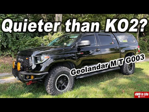 Yokohama Geolandar M/T G003 - First Impression