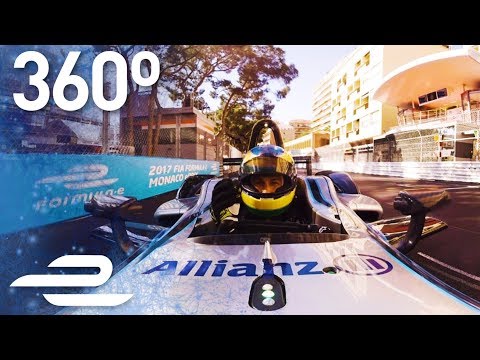 360 Video: Tour de Mónaco por Bruno Senna - Fórmula E - Fórmula E Videos