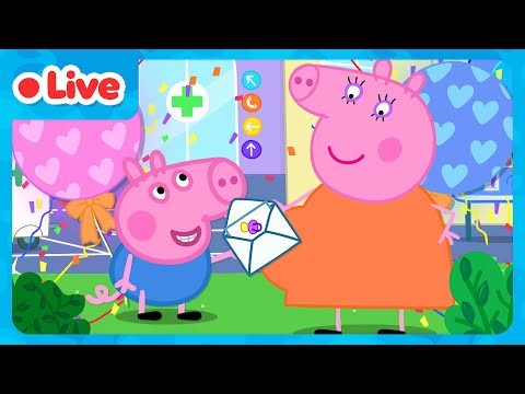 🔴 LIVE: George Pig And Baby Evie Adventures 🍼 Peppa Pig & Evie Pig Full Episodes | Kids Cartoons