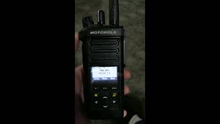Program a scan list in a Motorola APX 4000 radio.