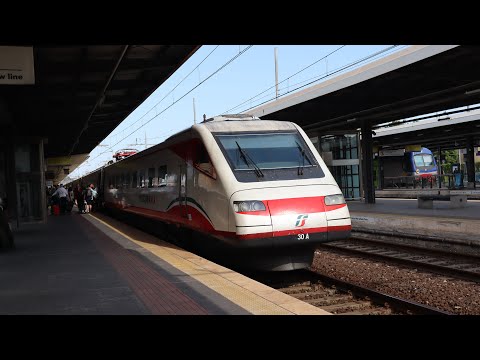L'ETR 460 Frecciabianca arriva a Pisa C.le |Quando c'è sciopero e non circola niente...|Tirrenica #1