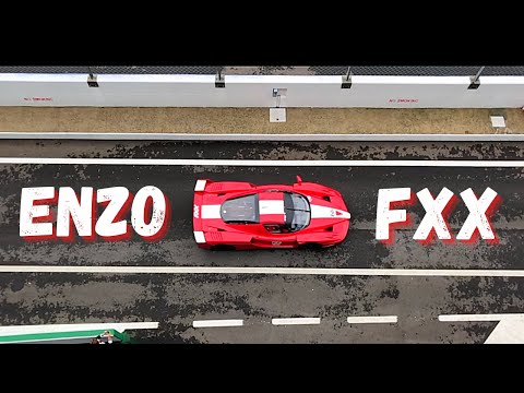 Ferrari Corse Clienti Visits the Temple of Speed with the Enzo FXX