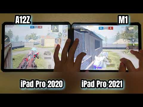 Ipad PRO 2021 M1 vs Ipad PRO 2020 A12Z PUBG Mobile test