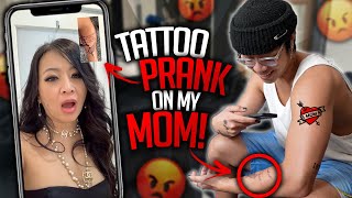 Mom Reacts to TATTOOS All Over My Body!!!