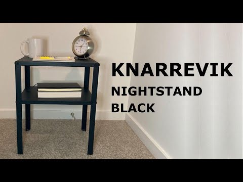 Ikea Side Table Black