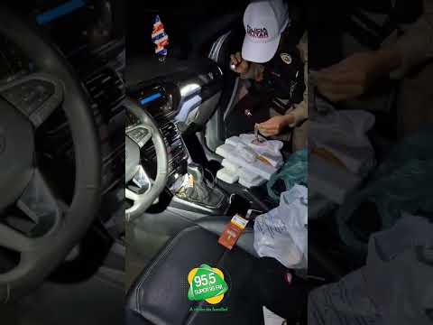 ABADIA DOS DOURADOS PMRv apreende 6 barras de maconha na BR-352