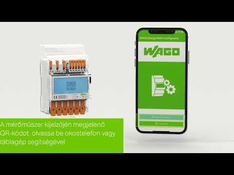 Wago MID hitelesített villamos fogyasztásmérők - egyszerű és gyors konfiguráció