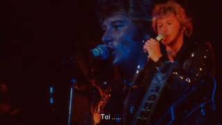 Johnny Hallyday - Mon vieux copain (Version 82)(+ Paroles) (yanjerdu26)