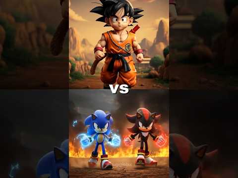 Who Can Beat Kid Goku? Fight Battle (vs Sonic, Shadow the Hedgehog, Vegeta, Knuckles, Nezuko Kamado)