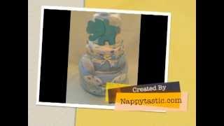 The perfect gift for a baby. Nappytastic Nappycakes.