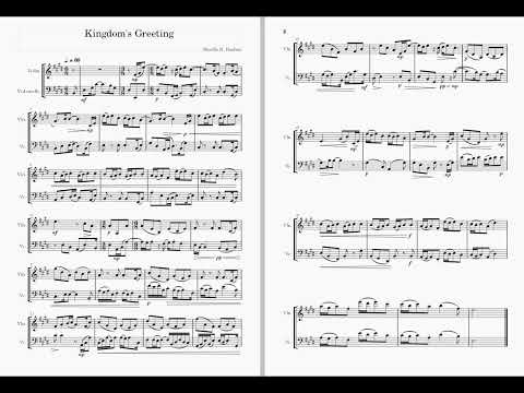 Shaella N. Paulino - Kingdom's Greeting - Violin and Cello Duo
