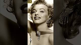 MARILYN MONROE IN 4K 👸👸👸💋💋💋🌹🌹🌹 | BLONDE BOMBSHELL #shorts @bonreels